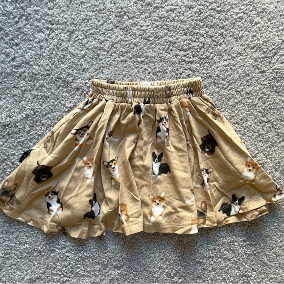 Hebe Baby Skirt with dog friends print - Picture 2 of 7